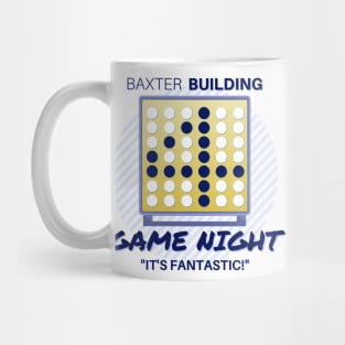 Baxter Building Game Night (dark) Mug